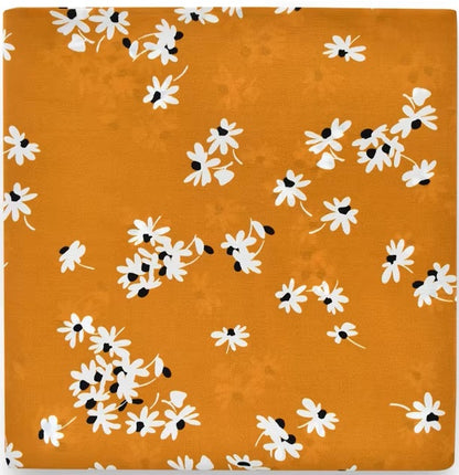Foulard Jaune Moutarde en Soie – Garance